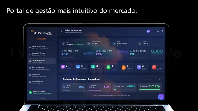 Portal de gestão Omid